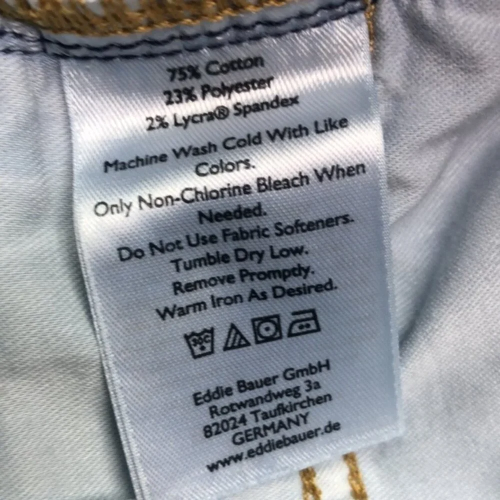 LIKE NEW EDDIE BAUER VOYAGER HIGH-RISE CROP JEANS 6/28x26 ⭐️